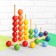 Pyramid "Abaka Rainbow with balls", ball: 3.2 cm