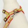The “Bones and Paws” set of a reflective, leash 120 x 1.5 cm, OG 36-52 cm, red
