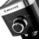 Brayer BR1100 coffee machine, Rozhnaya, 1500 watts, 1.25 l, cappuccino, black