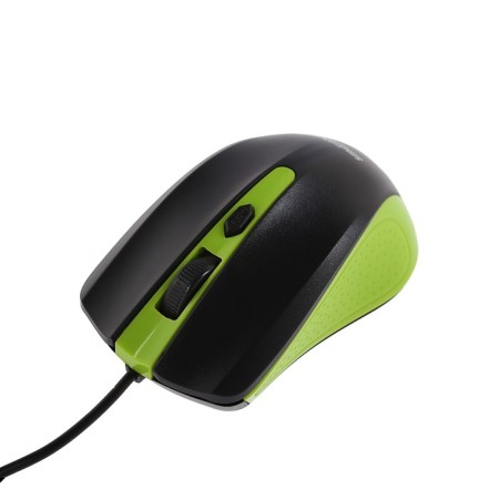 Mouse Smartbuy One 352, wired, optical, 1600 dpi, USB, green-hourly-1