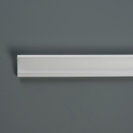 Ceiling skirting board 03012E, white 24x17x2000 mm-1