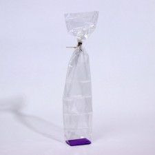 A set of packages with a hard bottom No. 0, transparent, 12pcs.