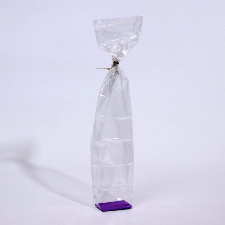 A set of packages with a hard bottom No. 0, transparent, 12pcs.