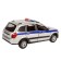 Metal machine “Lada Police” 1:24, silver color, doors, hood and trunk, light and sound effects open