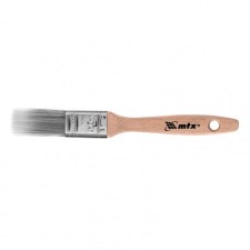 Кисть плоская MTX 83315, Platinum, искусственная щетина, деревянная ручка, 1"
