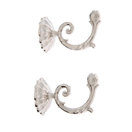 The hook for the curtains "tundra" ks006, one -rod, color chromium