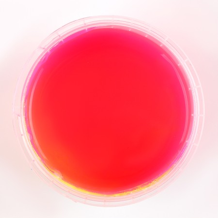 Slime "Zepfirka", yellow and Magenta color, 100 g-4
