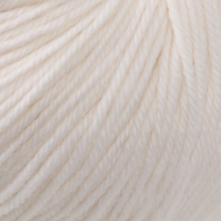 Yarn "Magic Childhood" imported wool 100% 220m/50g (01-white)-2