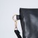 Bag-clate on the magnet, strap on the wrist, black color