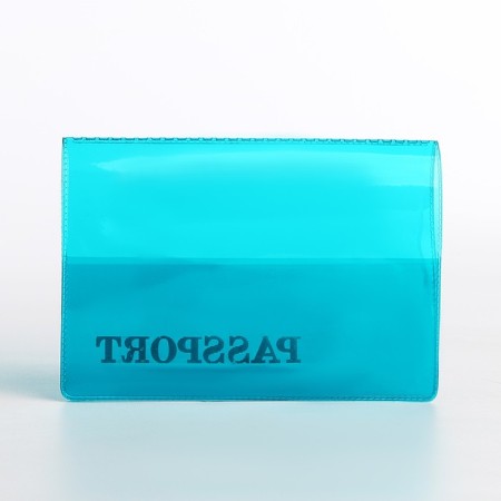 Covers for passport, turquoise color-1
