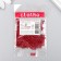Beads "Zlatka" 08/0, 3 mm, 10 g 0025b red