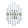 Wall lamp Arte Lamp Matilda A1064AP-2CC, E14, 2x40 W, 25x15x40 cm, chrome