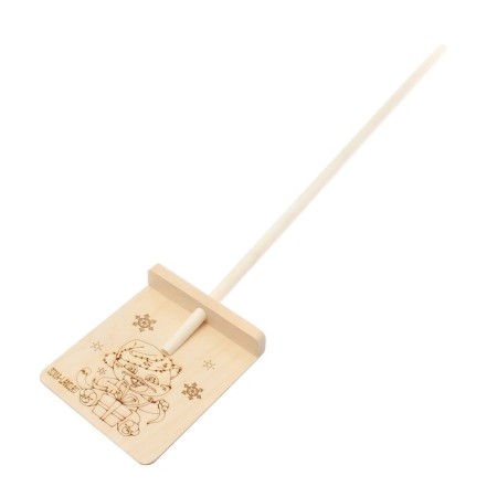 Wooden shovel “New Year! Funny cat "-2