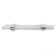 Cappio pk106 bracket handle, m/o 96 mm, d = 12 mm, plastic, transparent/chrome color