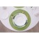 Serving shade "Classic", central green, d 38 cm