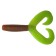 Helios Credo Double Tail Rusty Gold & Lime, 7.5 cm, 7 pcs. (HS-12-017)