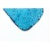 A set of bathroom mats "Simon", 2 pcs: 50 x 80 cm, 55 x 55 cm, blue color