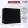 Laminated horizontal "Black" laminate, XL 49 × 40 × 19 cm