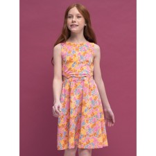 Dress for girls, height 122 cm, peach color