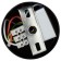 Lamp WL 33 BK 3W IP20 black 7x7x37.7 cm