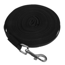 Bilateral leash with latex thread, 10 m x 1.3 cm, nylon, mix
