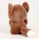 Soft toy "cat" on a key fob, color mix