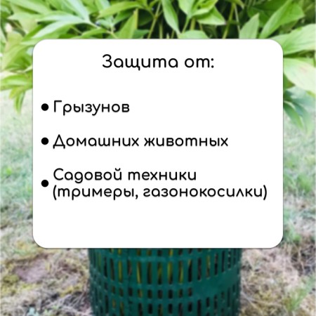 Trees Protection, 36 × 22 cm, set 4 pcs., Plastic-4