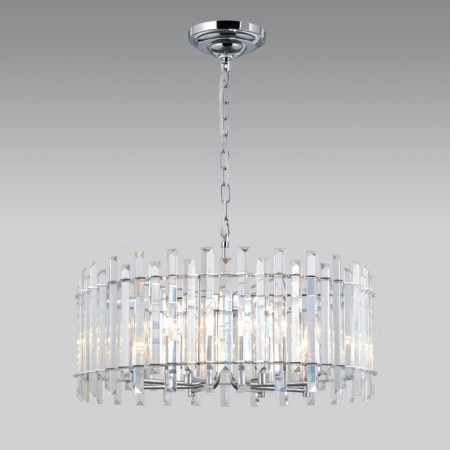Suspendor Lamp Citilux "Ingvar" CL334181, 59x59x110 cm, 8x60W, E14, color gray-3