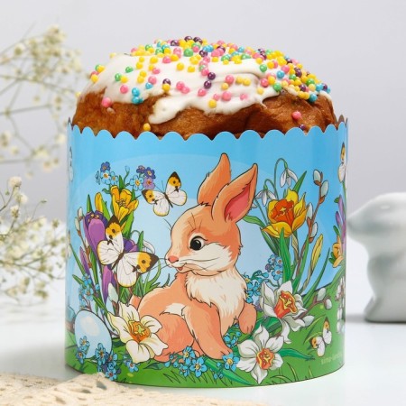 Kulich rim "rabbits", 41.6 x 10 cm.-1