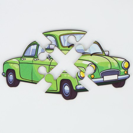 Puzzles Wooden -developing "cars" for kids-7