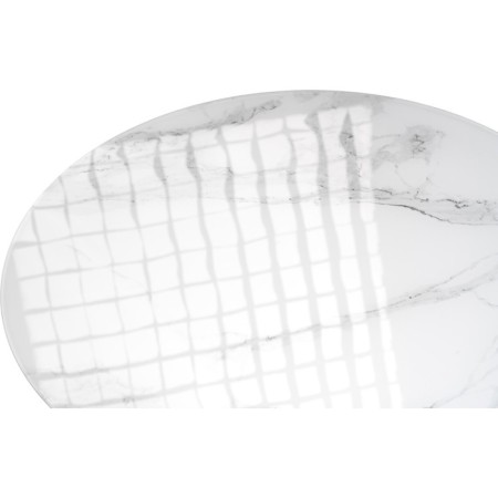 Cuts set Ruscus white marble/gray marble/Galifax metal, black 52x52x58.2 cm-6