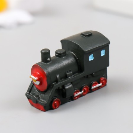 Figure for Florarium Polystone "Retro train" 4x1.5x2.5 cm
