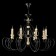 Maytoni H631-PL-08-B, 8KHE14, 60W, 88x88x157 cm, black color