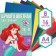 Color paper, A4, 16 sheets, 8 colors, non -stated, bilateral, on paper, 48 g/m², princesses