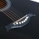 Acoustic guitar Fante FT-D38-BK, with a neckline, black