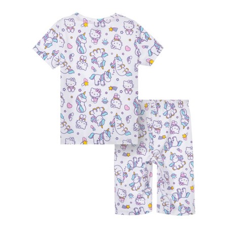 Pajama for the girl PlayTode: T -shirt and Bridges, height 104 cm-4