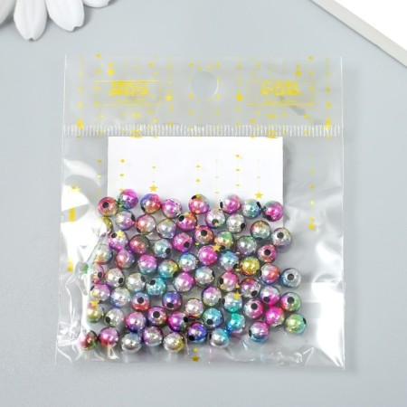 Beads for creativity Plastic "Chameleon" set 10 grams 0.6x0.6 cm-4