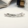 Hair hair clip "Liberty Style" sophistication shine, 7 cm, silver