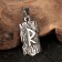 Scandinavian amulet "Runa Rydo", 3.5 g, 31x15 mm, ear of 9x5 mm