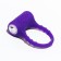 The erective ring of the oka-hoods, with vibration and clitoral stimulation, silicone, d = 3.2 cm, purple 7
