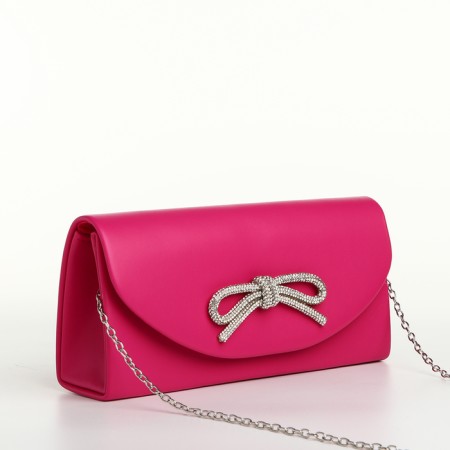 Female bag on magnet, color fuchsia-3