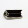 Women's wallet with lightning, green color