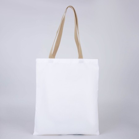 Bag-shop "Idea", departure without lightning, without lining, beige, 35 x 0.5 x 40 cm-4