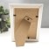 Photo frame 10x15 281g white with gold (plastic screen)