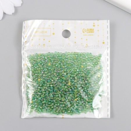 Glass 12/0 "Chameleon matte. Melange. Forest" 20 g-2