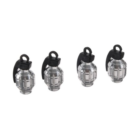 Cap on the Torso grenade valve, chrome, set 4 pcs-1