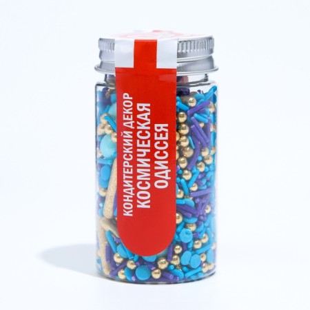 Confectionery decor "Space Odyssey", 50 g-1