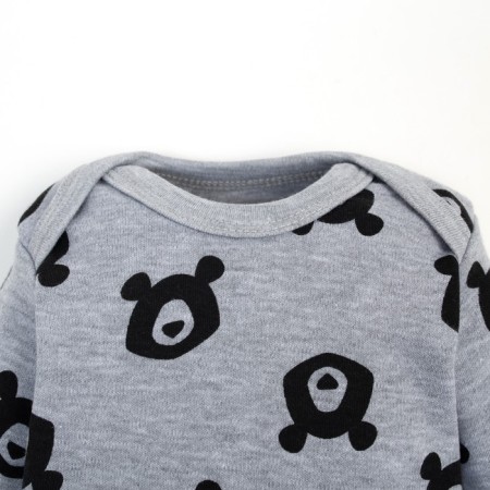 Body set with dl. Sleeve crumb I Smile, 3 pcs., Height 62-68 cm-16