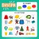 Board game "Come up with rhyme", 2-4 players, 5+