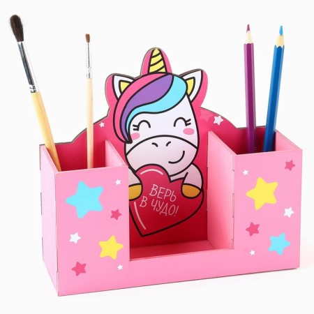 Organizer for the office "Believe in the miracle!" unicorn-1